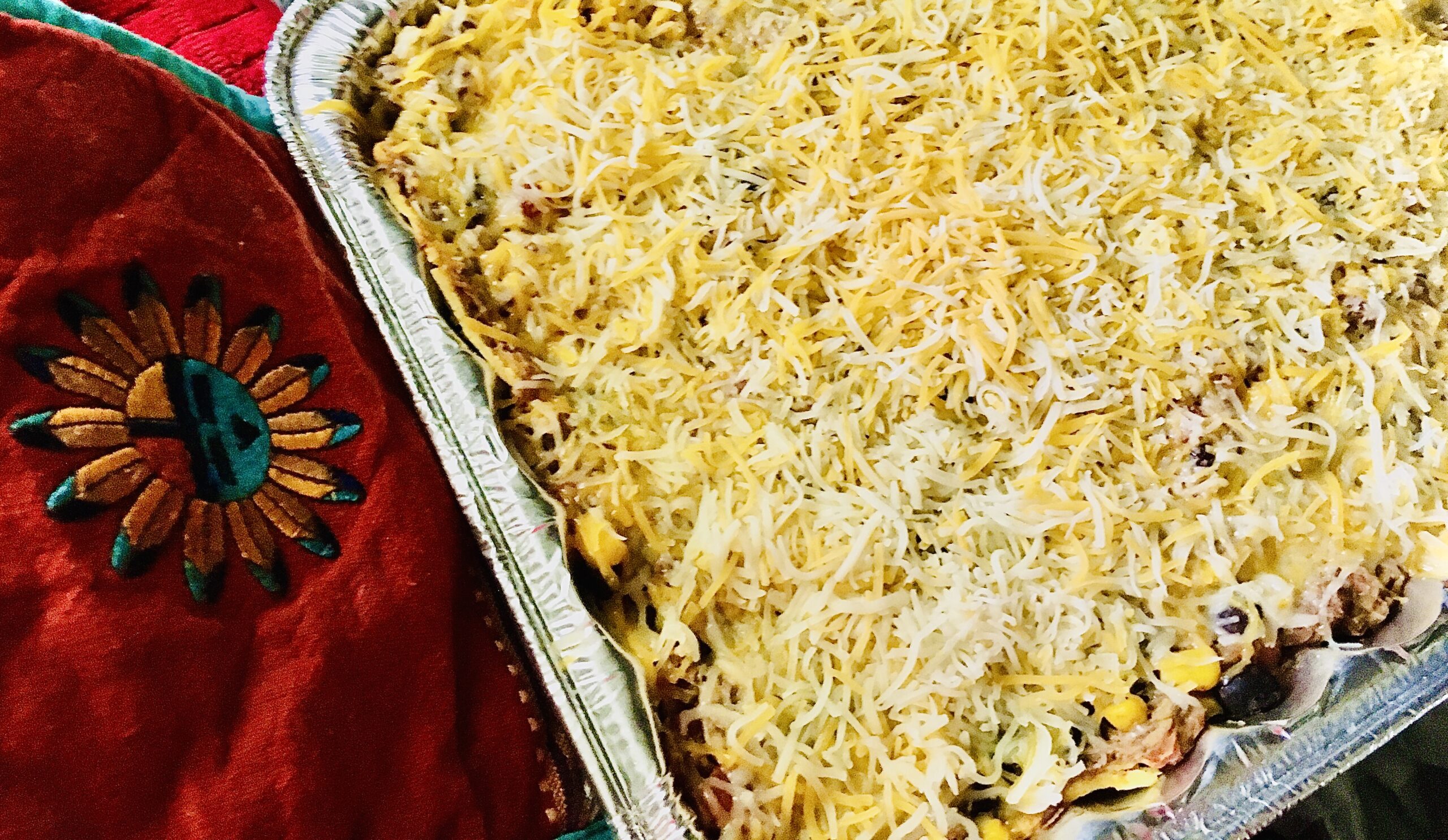 Easiest Mexican Chicken Casserole with Corn Tortillas